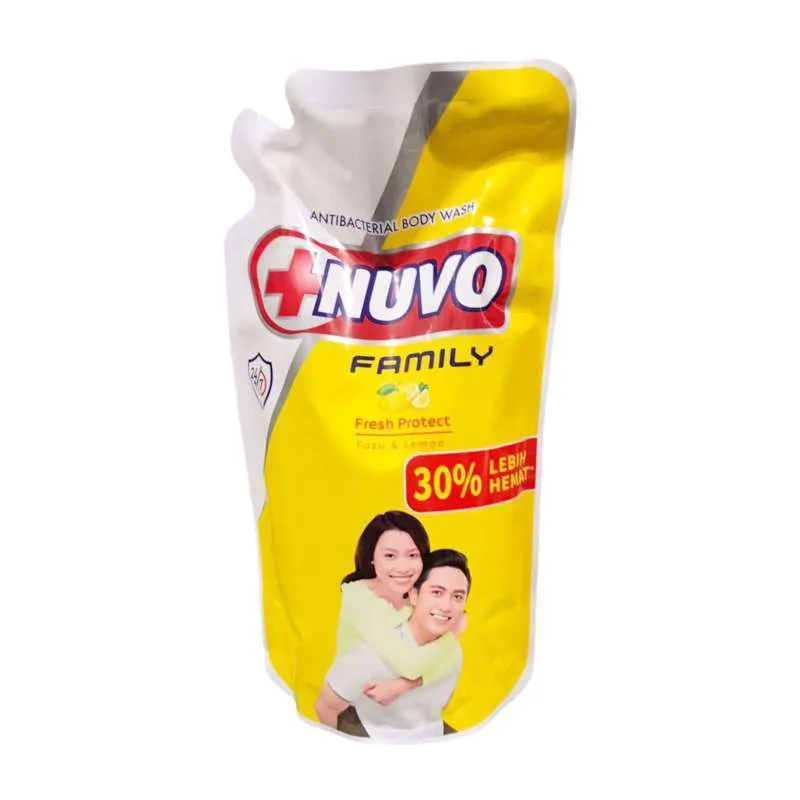 golaris NUVO Family Body Wash Sabun Cair Refill 825ml Fresh Protect