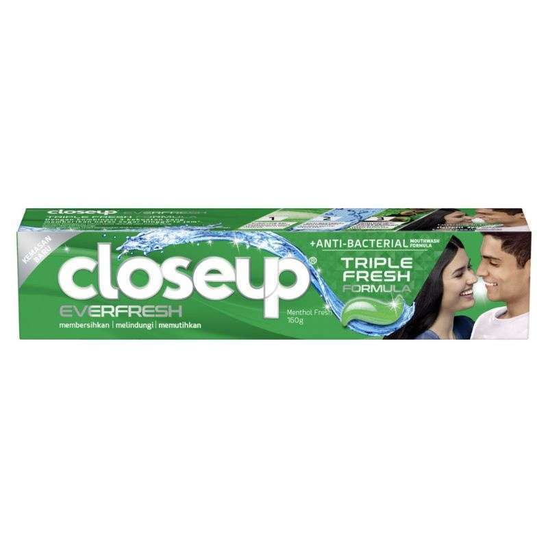 golaris Closeup Toothpaste Pasta Gigi Mentol Fresh [160 g]