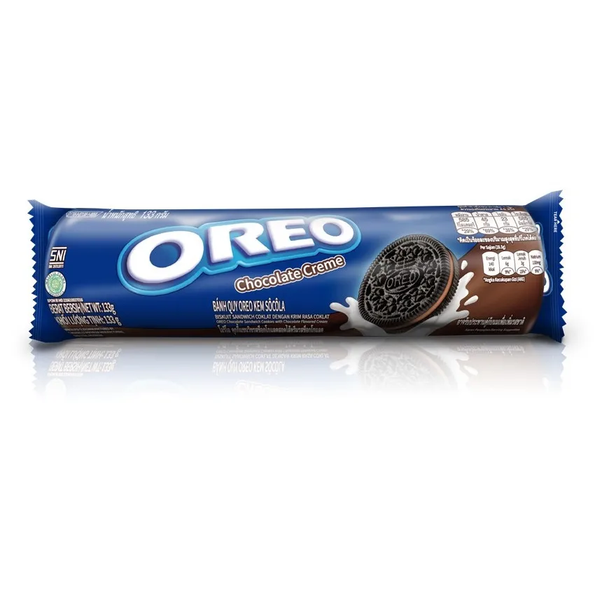 golaris Oreo Roll Biskuit Chocolate [123.5 g]